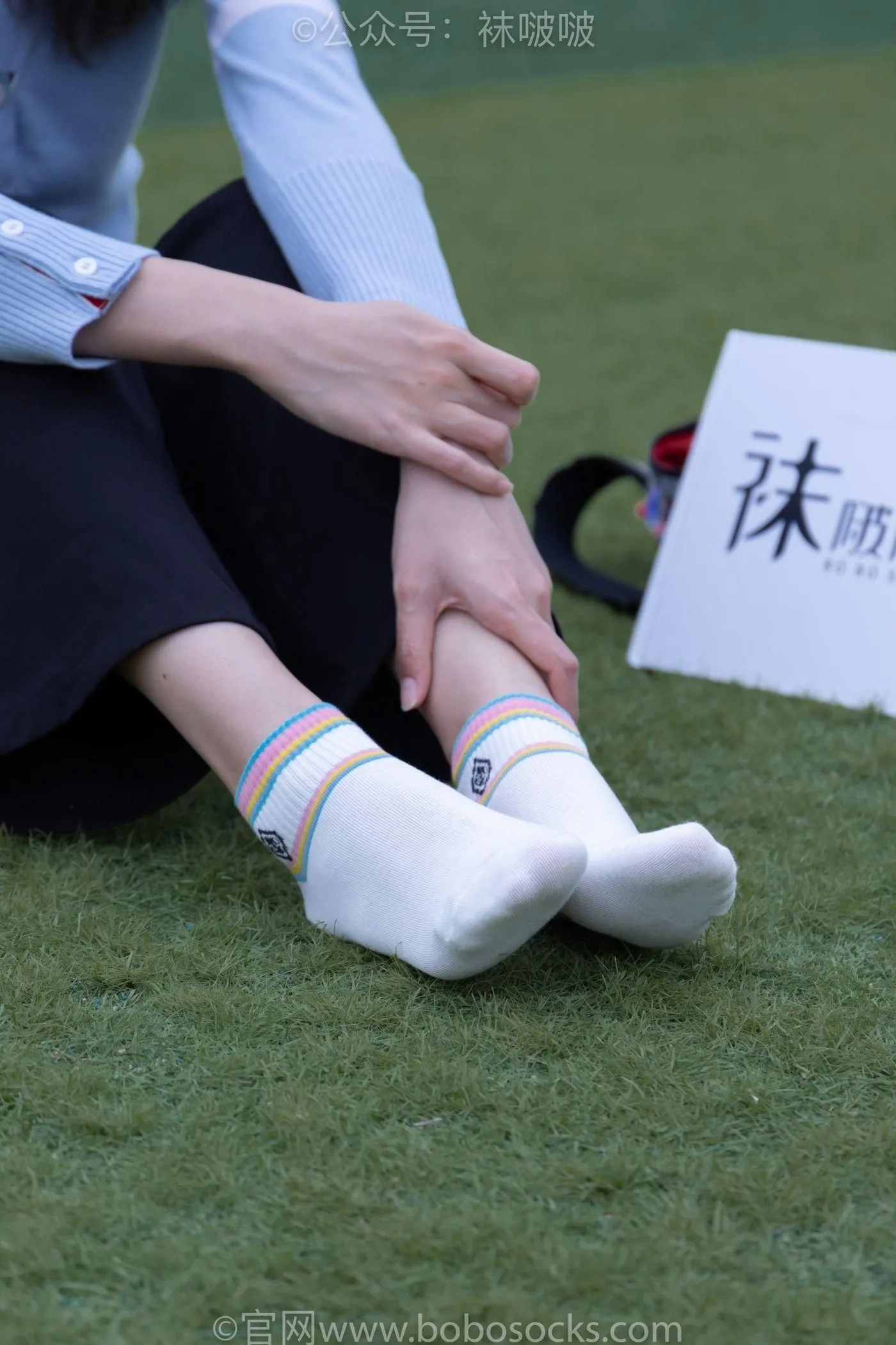 [BoBoSocks袜啵啵]NO.021 泡芙-板鞋、白棉袜、裸足 [131P]插图2